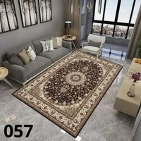 ZS - Karpet Lantai Turki Uk 160*210 Karpet Polyester Permadani Karpet Lantai Eropa Ruang Tamu Anti S