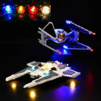 USB Lights Set for Lego Star wars Fang Fighter vs. TIE Interceptor 75348 Building Blocks Brick-Not include Lego Model