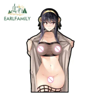 EARLFAMILY 13cm x 7.4cm for NSFW Sexy Hentai Yor Car Sticker Car Accessories Decals Occlusion Scratch Creative Laptop Graphics
