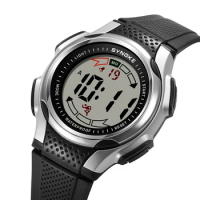 Mens Digital Sports Watch LED Screen Military Watches for Men Waterproof Stopwatch Alarm Army SYNOKE Watch