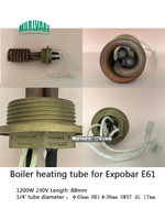 เครื่องชงกาแฟหม้อไอน้ำหลอดความร้อนสำหรับ expobar E61เครื่องชงกาแฟ faema ใหม่