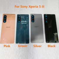 New For Sony Xperia 5 III Battery Cover Housing Door Back Rear Case Replacement Repair Parts