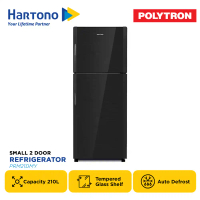 POLYTRON KULKAS 2 PINTU KECIL SMALL 2 DOOR REFRIGERATOR PRM21DMY