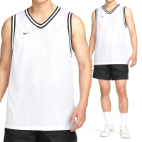 【NIKE 耐吉】AS M NK DF DNA Jersey 男款 白色 籃球背心 運動 排汗 透氣 背心 FQ3708-100