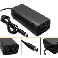 WantMall Brand NEW AC Power Adapter Charger for XBOX 360 E Game Console-US Plug-Black A ccessories