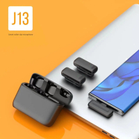 MobiLite Selected New Model with Charging Case Wireless Lavalier Microphone J13 Mobile Live Outdoor