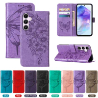 Card Slots Wallet Case for OPPO Reno11 Pro 5G Emboss Leather Butterfly Phone Stand Cover Flip Folio Shockproof for OPPO A79 5G