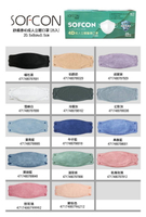 口罩 韓國 魚形 KF94 舒膚康 聚泰4D醫療用立體口罩25入 成人用 多色可選  現貨 歐美藥局