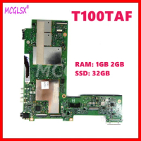 T100TAF Motherboard For ASUS T100TAF Mainboard With Z3735F CPU 32GB-SSD 1GB / 2GB-RAM 100% Tested OK