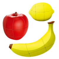泛新蘋果魔方香蕉檸檬異形幼兒學生水果系列套裝全套益智魔方玩具