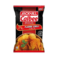 JACK N JILL Calbee Flamin Chili Smoky BBQ Classic Salted Potato Chips 60G 170G