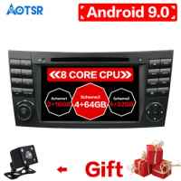 Android 9.0 Multimedia player for Mercedes-Benz E/G class W211 W219 Radio Head Unit with DVD Player radio tape GPS Navigation