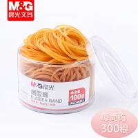 晨光橡膠圈高彈力橡皮筋學生辦公用乳膠圈圓形耐磨耐腐蝕牛皮筋財務用不易斷100g彈性大實惠裝橡皮圈辦公文具