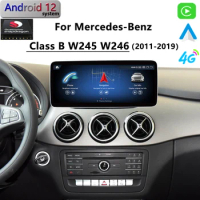 Snapdragon For Mercedes Benz Class B W245 W246 B180 B200 Android 12 Car Radio GPS Navigation CarPlay Multimedia Player HD Screen