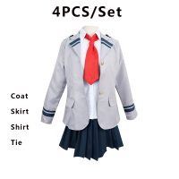TK♥□┇ ชุดยูนิฟอร์มคอสเพลย์ My Hero Academia AsuiTsuyu Yaoyorozu Momo Midoriya Izuku Bakugou Katsuki 