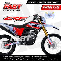 DECAL STICKER HONDA CRF 150L FULLBODY VARIASI GRESINI- Stiker Motor CRF 150L GRESINI Fullbody Kendar