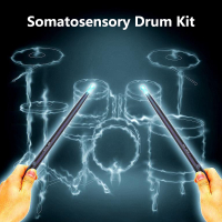 Air Electronic Drum Kit แบบพกพา AR Somatosensory Drumsticks เด็กกลองไฟฟ้าเริ่มต้น Electronic Percussion Instruments