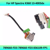 Laptop DC Power Cable, DC Charging Connector, for HP Spectre X360 13-4003dx 13-4005dx 13-4000 13T-4000 789660-FD3 789660-YD3