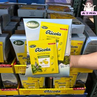 全城熱賣 - 上海開市客代購Ricola利口樂無糖潤喉糖 檸檬薄荷味咽喉糖342g一整盒2包