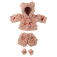 【TAKARA TOMY】Licca 莉卡娃娃 配件 LW-07 毛絨熊熊睡衣服裝組