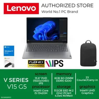 LENOVO V15 G5 IRL I5 13420H 8GGB 512GB 15.6" FHD IPS W11 OHS 8GB Garansi Resmi