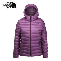美國[The North Face]W SIERRA PEAK HOODED JACKET/ 女款鵝絨保暖外套《長毛象休閒旅遊名店》