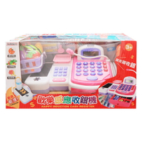 《 KIDMATE 》歡樂感應收銀機(粉)(台幣版)  東喬精品百貨