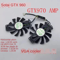 For zotac Gtx960 4g Graphics card Fan Pci-eDC 12V GA81S2U GTX970 Amp Graphics Card cooling Fan