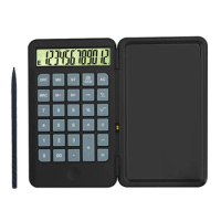 6 Inch Calculator Writing Tablet Smart LCD Image Handwriting Pad Board Digital Drawing Tablet for Kids(Black)