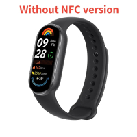 สายรัดข้อมือ Xiaomi Band 9 NFC 1.62 AMOLED อายุการใช้งานแบตเตอรี่ยาวนาน 21 วัน Mi Smart Band 150+ โห