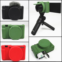 กระเป๋ากล้องดิจิตอล Sony ZV-1, ฝาครอบป้องกันซิลิโคน Zv1, เปลือกกาวยืดหยุ่น Zv1, เหมาะสำหรับเข้ากันได