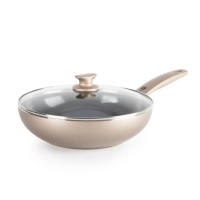GreenPan Cambridge Bronze 28cm (3.7L) Covered Wok (กระทะก้นลึกพร้อมฝา 28 ซม, 3.7 ลิตร) CC004034-001