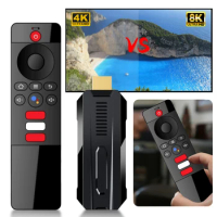 8K Smart TV Stick RK3528 Android TV Box 2.4G&amp;5G WIFI6 Android 13.0 Smart TV Box Bluetooth-Compatible5.0 Voice Remote Control