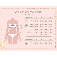 กางเกงชั้นใน รุ่น Mad Moiselle (Feya) รหัส SUV1592CR สีครีม