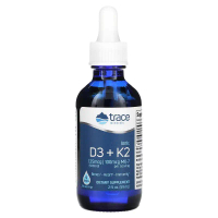 Ionic D3 + K2, Trace Minerals ® , 2 Fl oz (59 ml) - a Favorite Product on the Market, Very Good to U