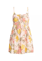 Roxy Women La Vida Strappy Mini Dress - White Viva La Vida