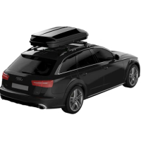 Car Roof Top Cargo Luggage Box Roof Rack Storage Carrier Box Waterproof Car Roof Boxes Black Universal Dual Side RT-XH175 CN;ZHE
