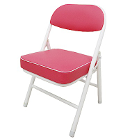 Z.O.E 兒童QQ折疊椅/餐椅/書桌椅/學習椅(粉色)