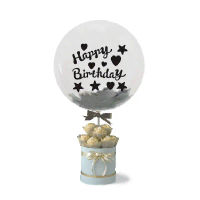 Birthday Jovial Balloon 10\ Ferraro Rocher Chocolate Gift | Happy Birthday Belon Hari Jadi Coklat Fe