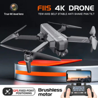 Professional 3KM 5G WIFI SJRC F11S 4K Pro Drone GPS Camera EIS 2-axis Anti-Shake Gimbal FPV Brushless Quadcopter RC Quadcopter