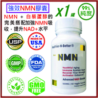 NMN 白藜蘆醇|煥發青春|保持活力|美國進口