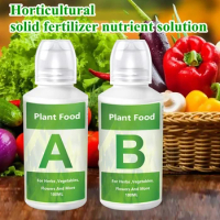 2Pcs/Box General Hydroponics Nutrients Plants Flowers Vegetable Fruit Hydroponic Food Solution Plants Fertilizer Garden Supplies