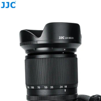 JJC HB-101 Reversible Lens Hood for Nikon NIKKOR Z DX 18-140mm f/3.5-6.3 VR Lens for Nikon Z fc Z5 Z50 Z6 II Z7II Z7 Accessories