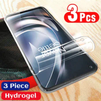 3PCS For Oneplus Nord 3 Hydrogel Film Full Cover Screen Protectors Nord 2 5G 2T 2 Lite T Protective Film