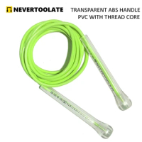 HARDNESS 80A (15~35℃) 85A （20~40℃） 5mm 5.3mm pvc and alloy material jump skip rope boxing fitness crossfit no logo HIIT