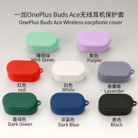 1PC For OnePlus Buds Ace Case Bluetooth Headset Protective Cover Soft Silicone Earbuds Cover Anti-dust Washable With Hook