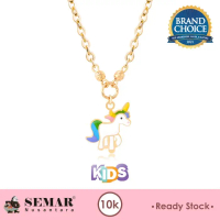Kalung Emas Anak Colour Unicorn Gold 10K Semar Nusantara