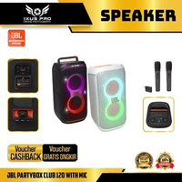 JBL PartyBox Club 120 / Partybox 120 Portable Party Speaker PLUS JBL MIC BLACK
