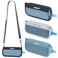 ZOPRORE Soft Silicone Case for Bose SoundLink Flex Bluetooth Speaker, Travel Carry Protective with Shoulder Strap and Carabiner