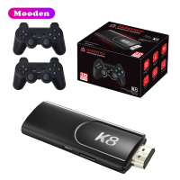 L K8 Game Stick 64GB 30000 Games  4k HD Output Video Game Console 2.4g Wireless Gamepad R Classic Ga
